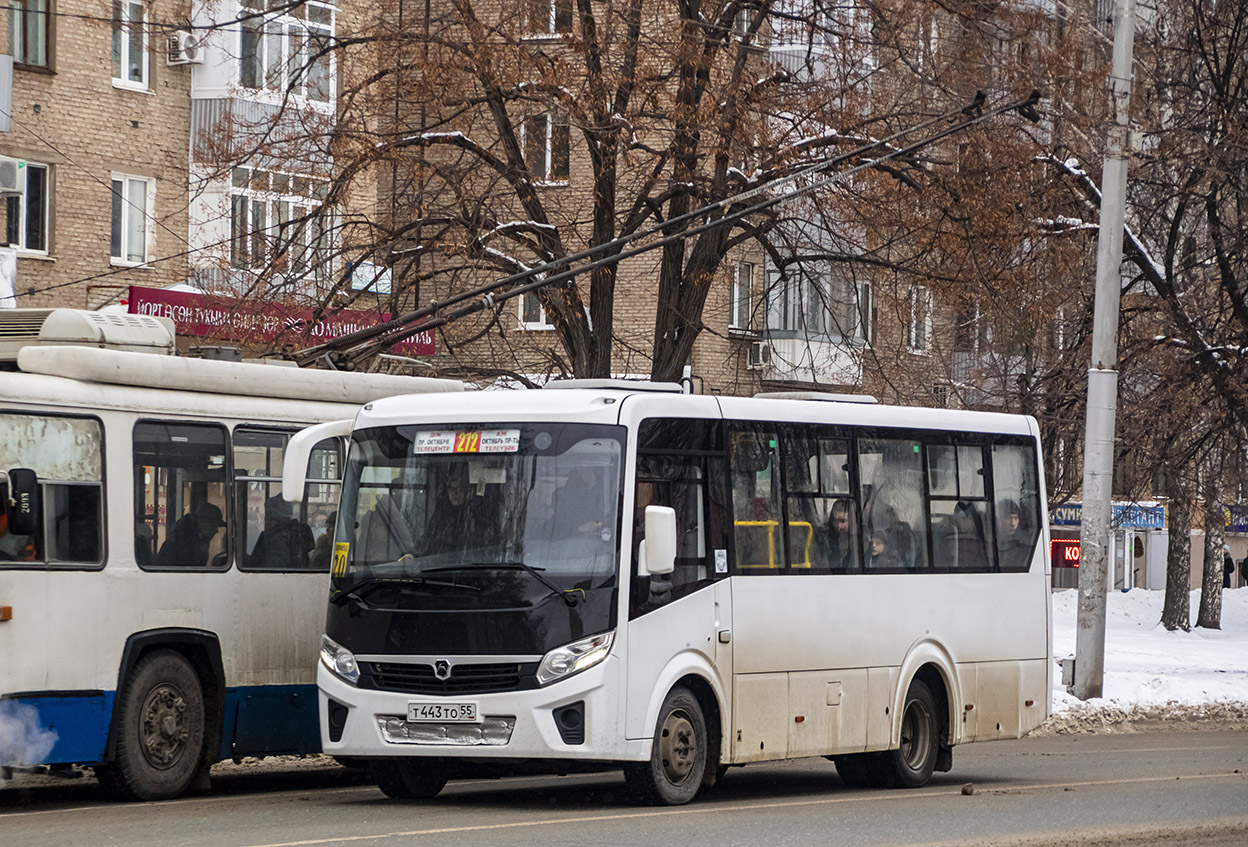 Башкортостан, ПАЗ-320405-04 "Vector Next" № Т 443 ТО 55