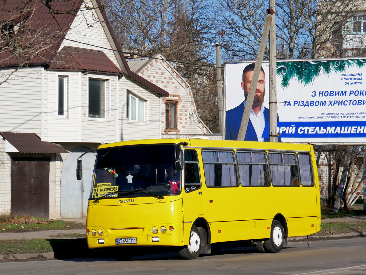 Херсонская область, Богдан А09201 (ЛуАЗ) № BT 6574 CA