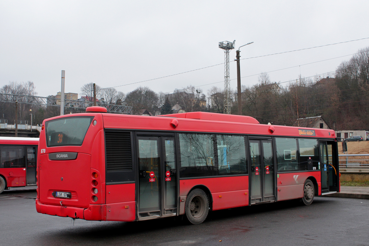 Литва, Scania OmniCity II № 870