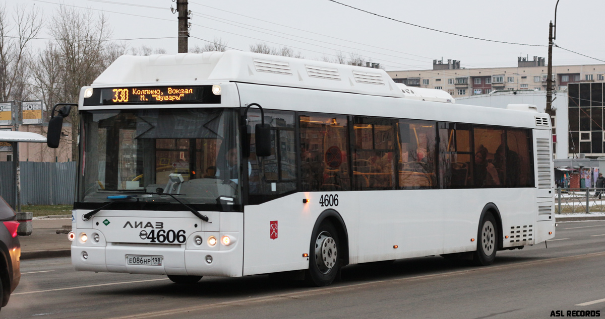 Санкт-Петербург, ЛиАЗ-5292.67 (CNG) № 4606