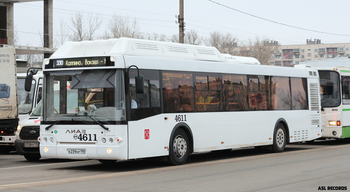 Санкт-Петербург, ЛиАЗ-5292.67 (CNG) № 4611