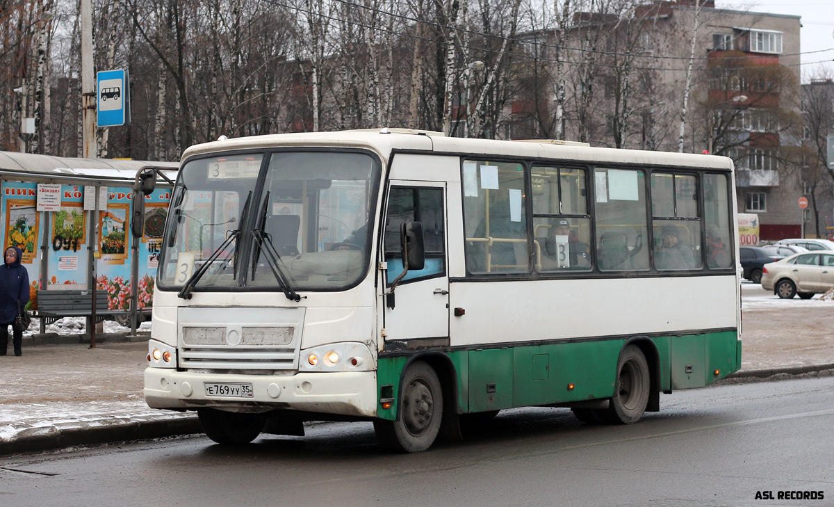 Вологодская область, ПАЗ-320402-03 № Е 769 УУ 35