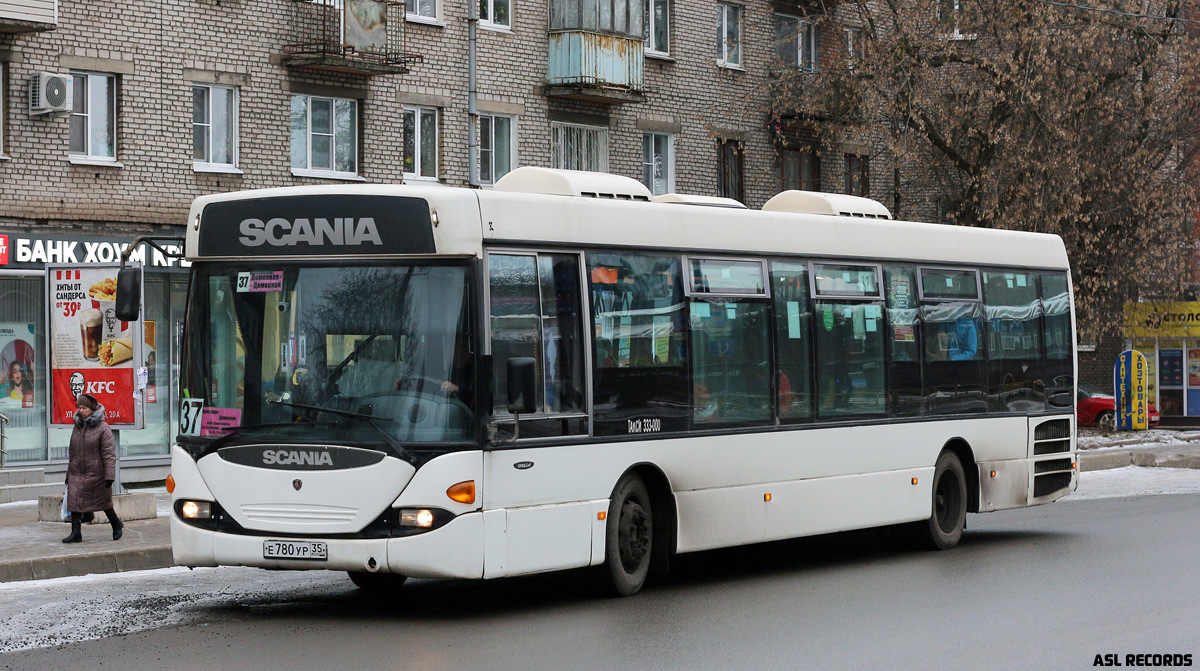 Вологодская область, Scania OmniLink I (Скания-Питер) № Е 780 УР 35