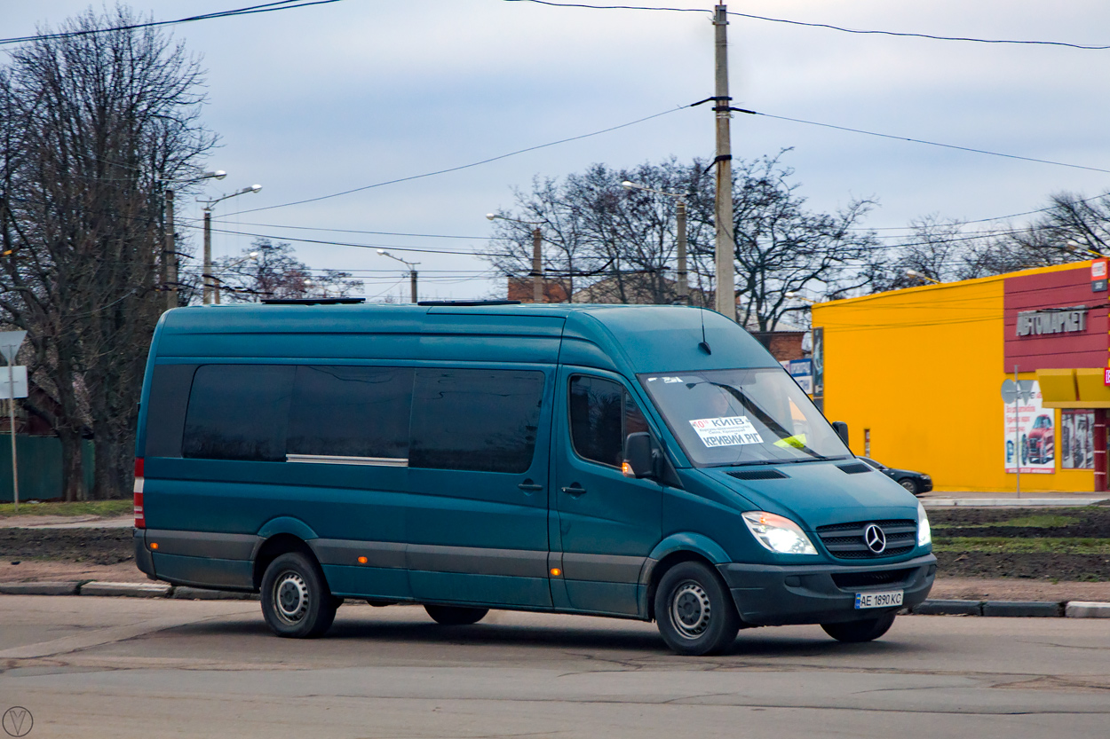 Днепропетровская область, Mercedes-Benz Sprinter W906 319CDI № AE 1890 KC