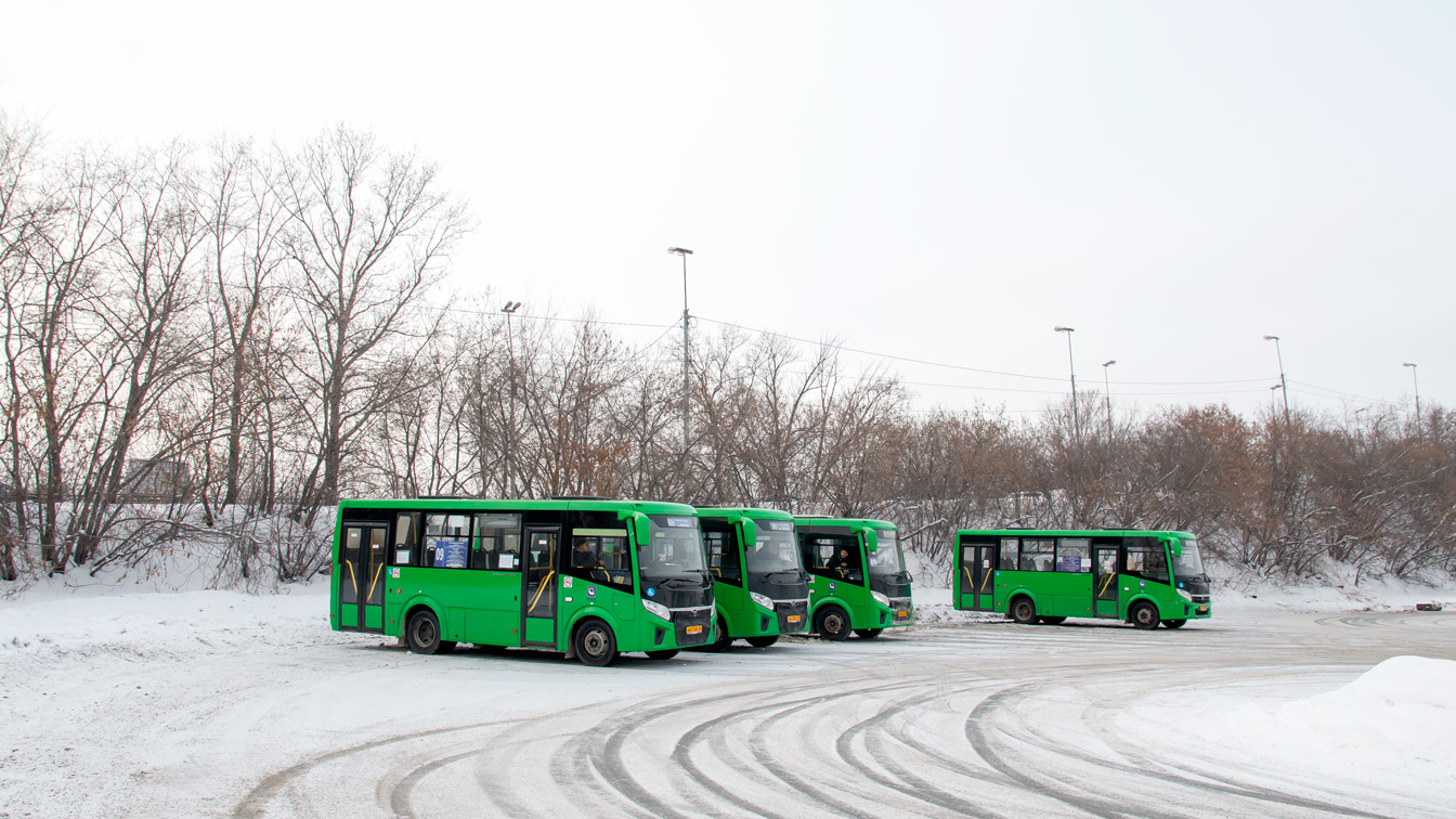 Sverdlovsk region, PAZ-320435-04 "Vector Next" č. КМ 748 66; Sverdlovsk region, PAZ-320435-04 "Vector Next" č. КМ 779 66; Sverdlovsk region — Bus stations, finish stations and stops