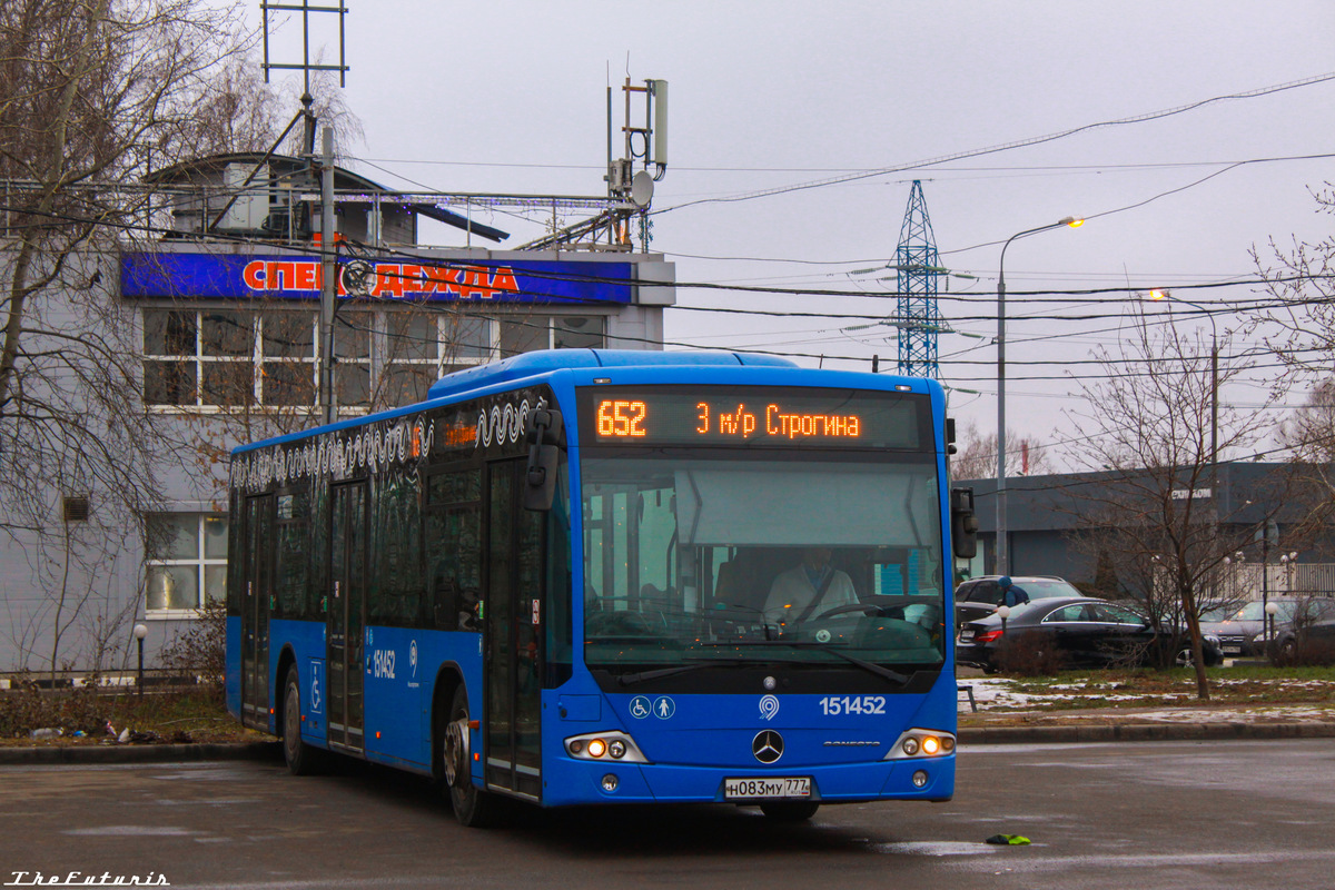 Москва, Mercedes-Benz Conecto II № 151452