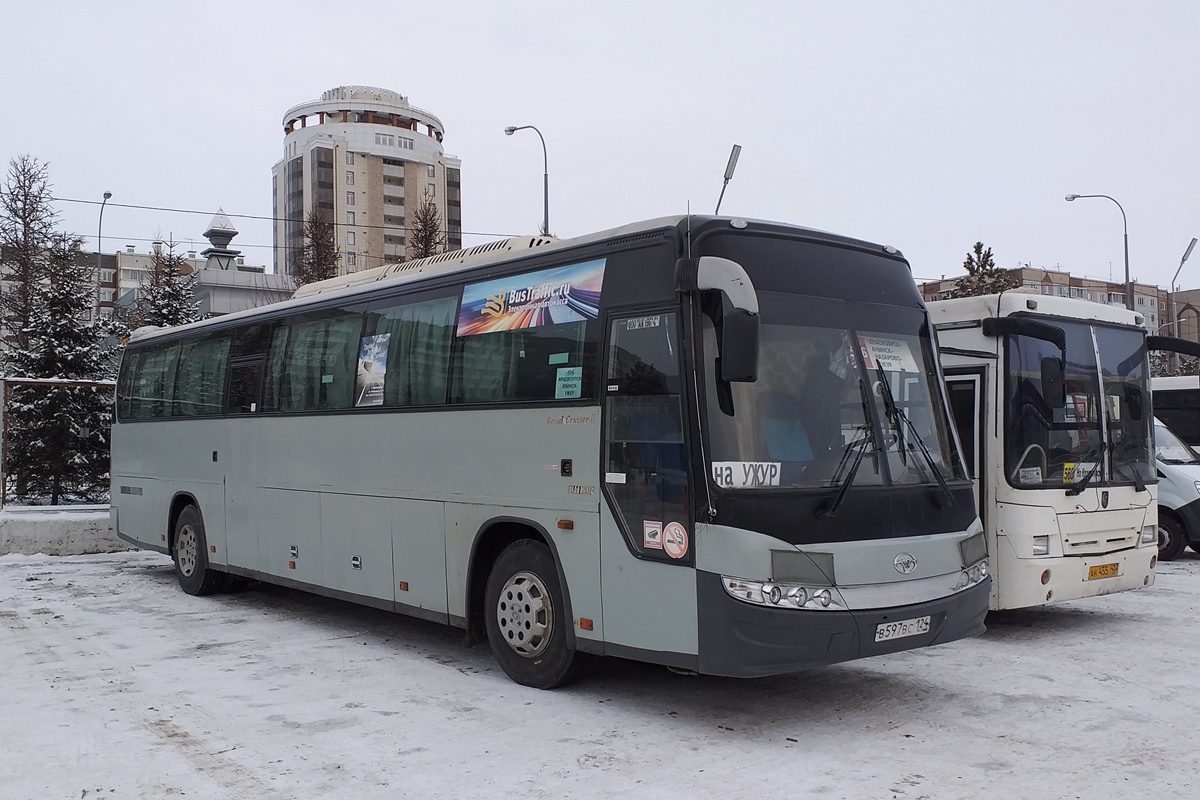 Region Krasnojarsk, Daewoo BH120F Royal Cruiser Nr. В 597 ВС 124