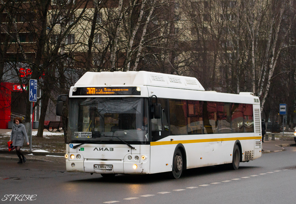 Московская область, ЛиАЗ-5292.67 (CNG) № К 338 УК 750