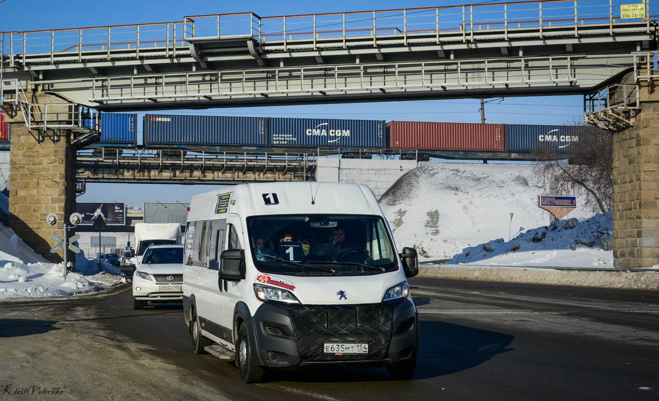 Новосибирская область, Автодом-22080* (Peugeot Boxer) № Е 635 МТ 154