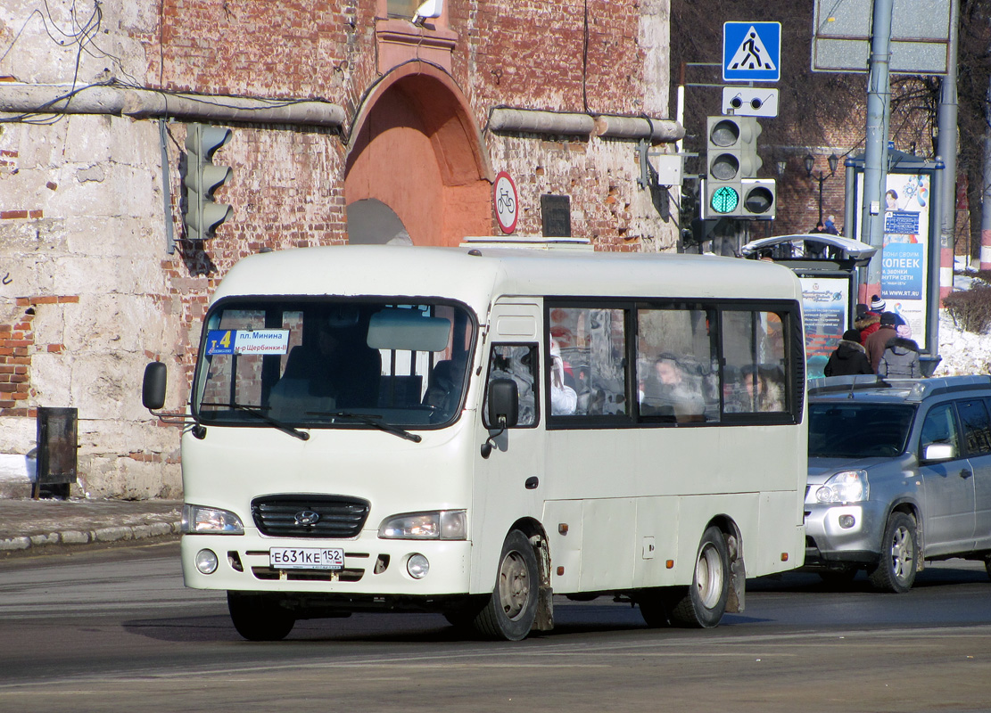 Нижегородская область, Hyundai County SWB C08 (РЗГА) № Е 631 КЕ 152