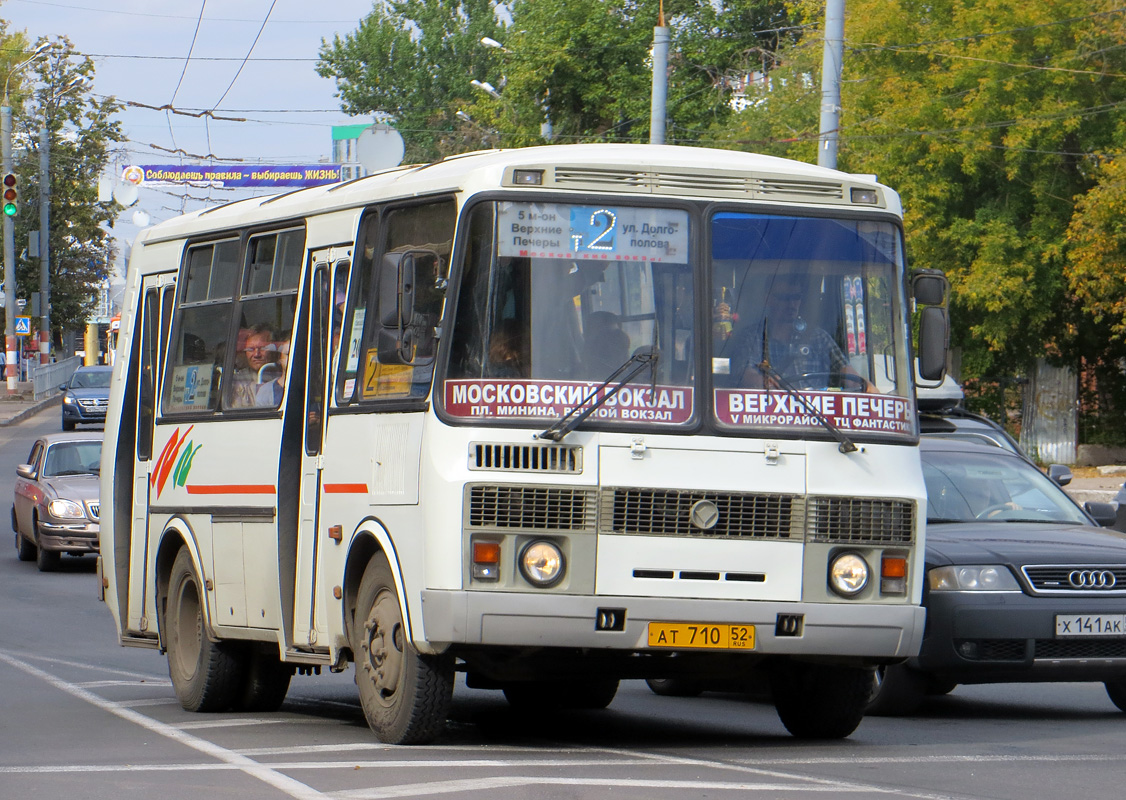 Нижегородская область, ПАЗ-32054 № АТ 710 52