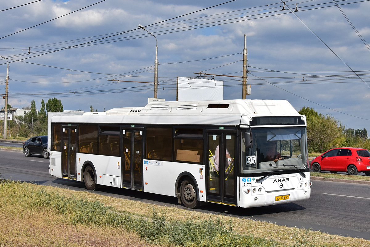 Волгоградская область, ЛиАЗ-5292.67 (CNG) № 4177