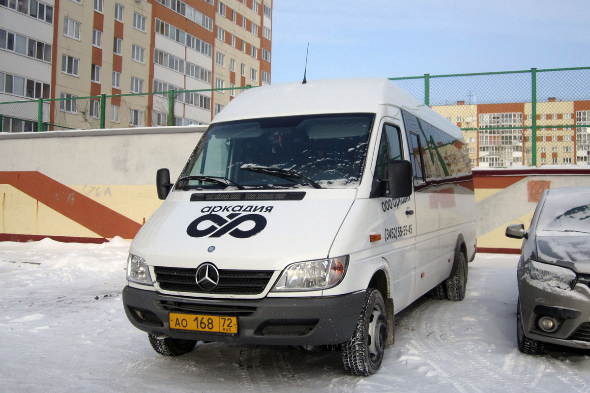 Тюменская область, Луидор-223226 (MB Sprinter Classic) № АО 168 72