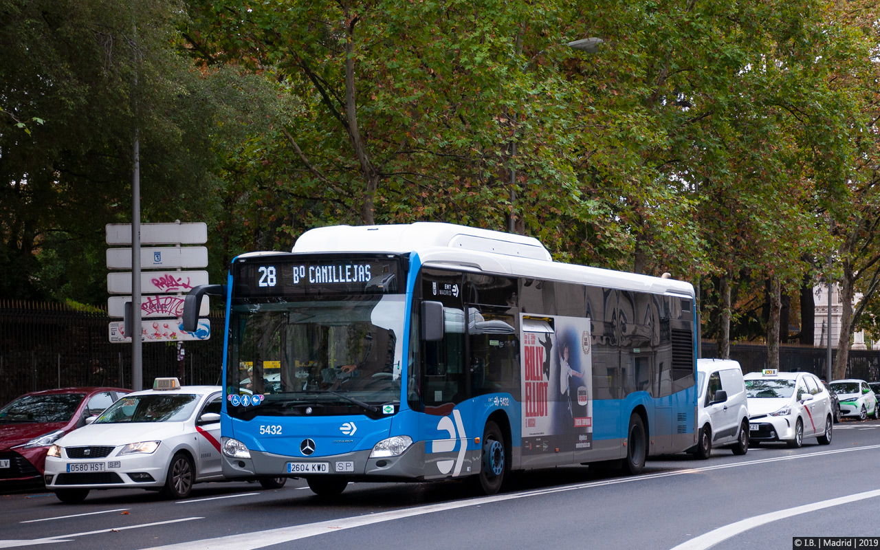 Испания, Mercedes-Benz Citaro C2 NGT № 5432