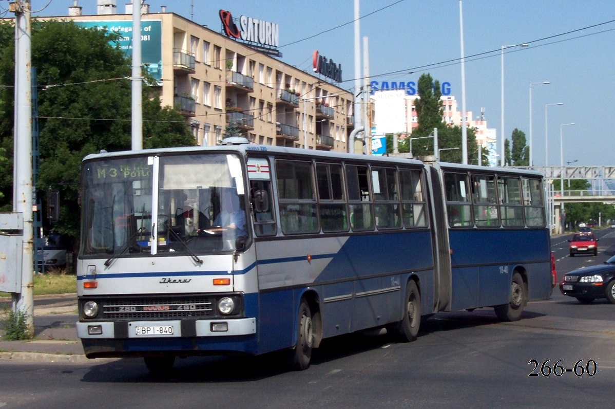 Венгрия, Ikarus 280.49 № 18-40