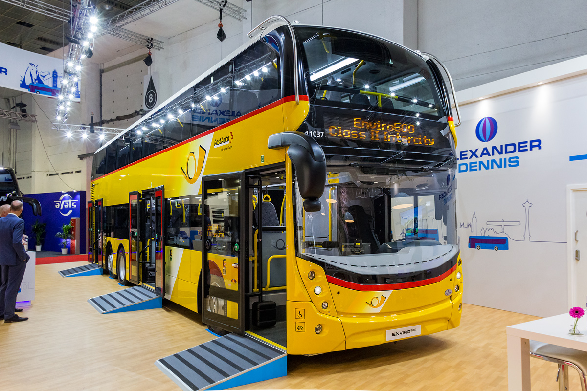 Швейцарыя, Alexander Dennis Enviro500 MMC № 11037; Бельгія — Busworld Europe 2019