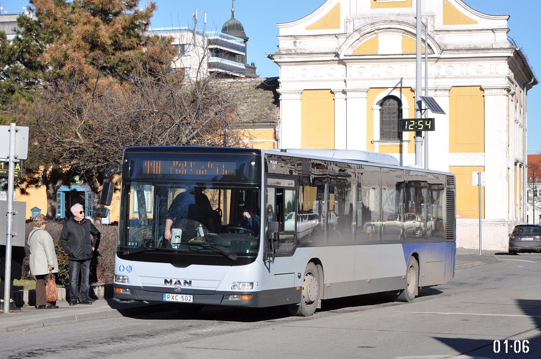 Венгрия, MAN A37 Lion's City NL263 № RXC-502