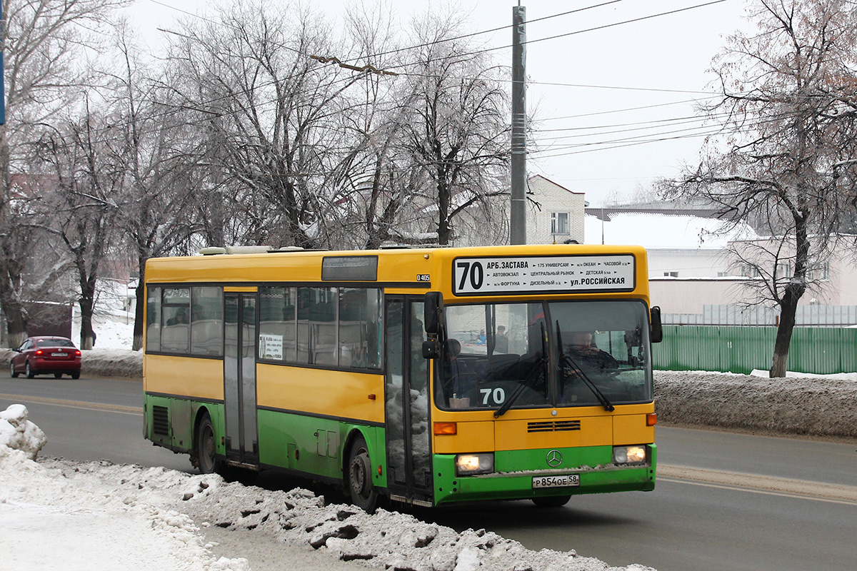 Пензенская область, Mercedes-Benz O405 № Р 854 ОЕ 58