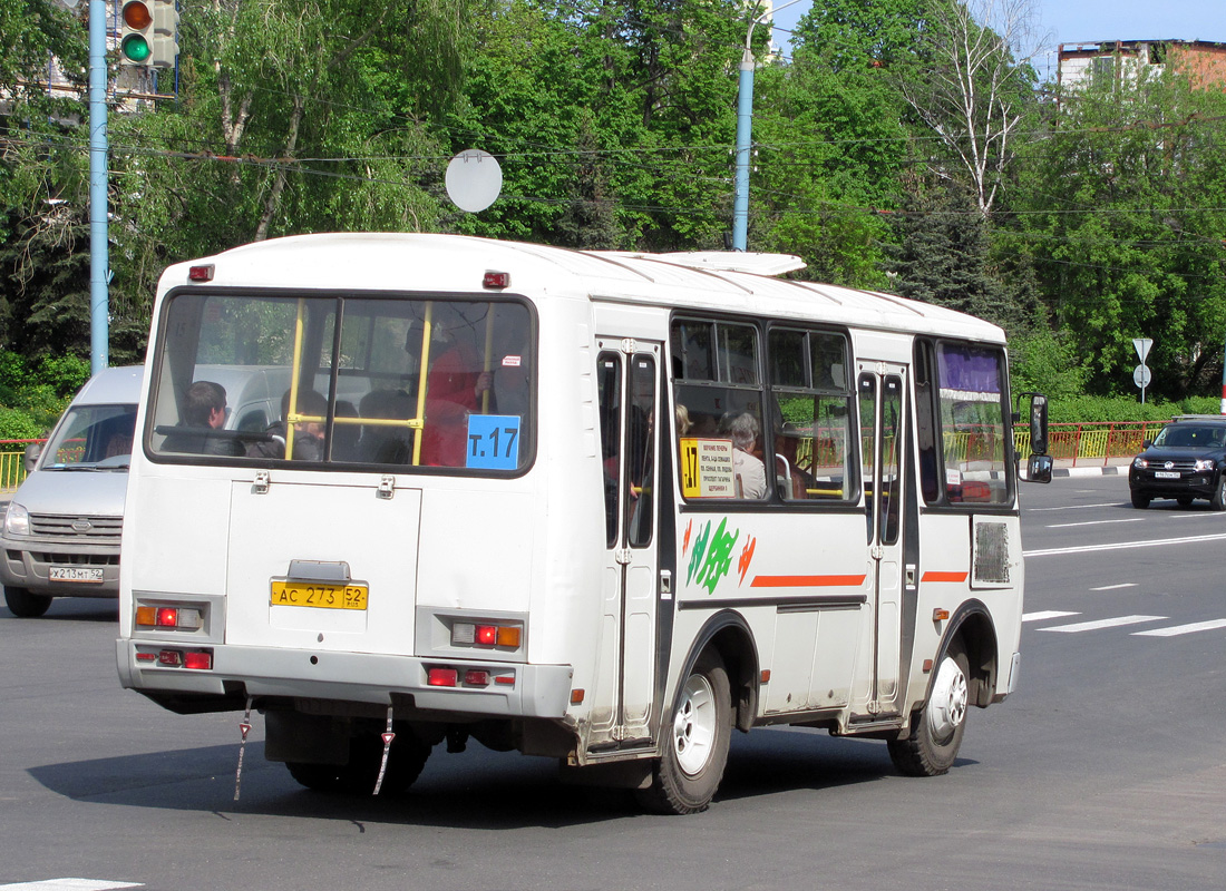 Нижегородская область, ПАЗ-32054 № АС 273 52