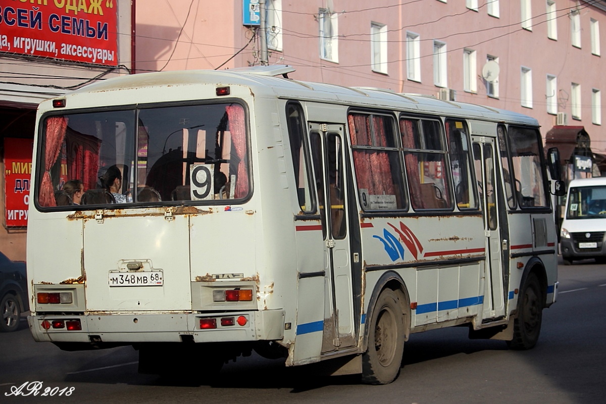 Тамбовская область, ПАЗ-4234 № М 348 МВ 68