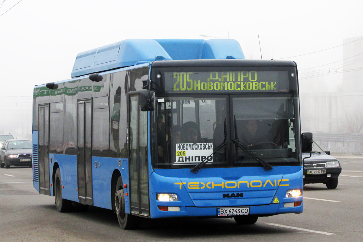 Днепропетровская область, MAN A21 Lion's City NL313 CNG № 35