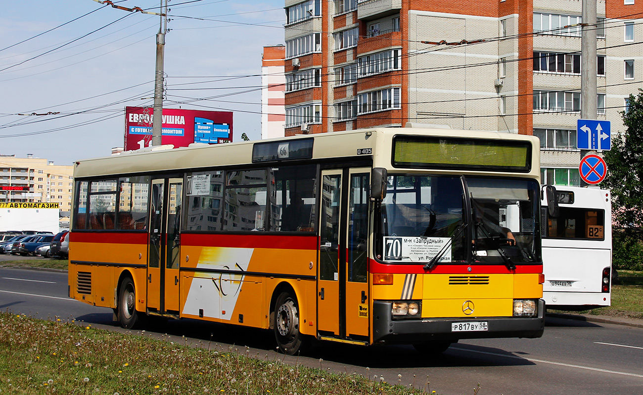 Пензенская область, Mercedes-Benz O405 № Р 817 ВУ 58