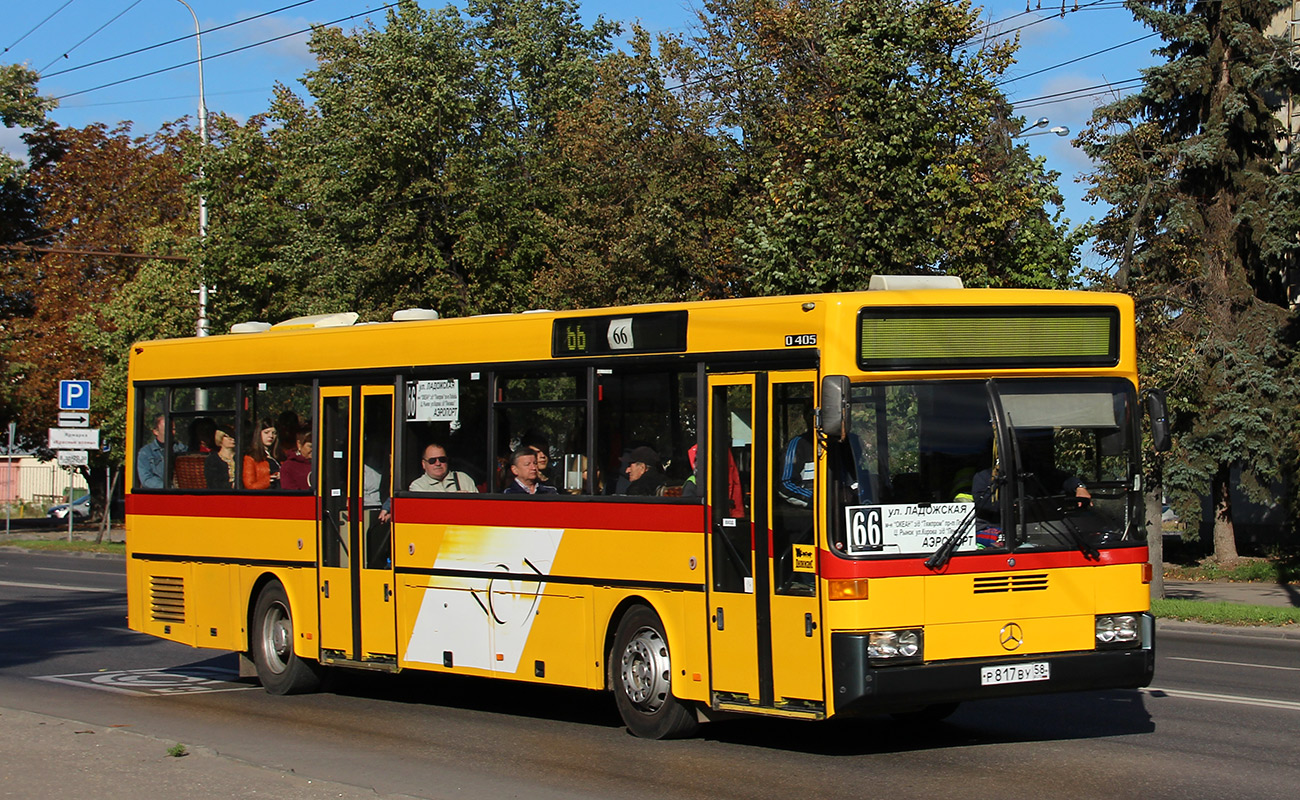 Пензенская область, Mercedes-Benz O405 № Р 817 ВУ 58