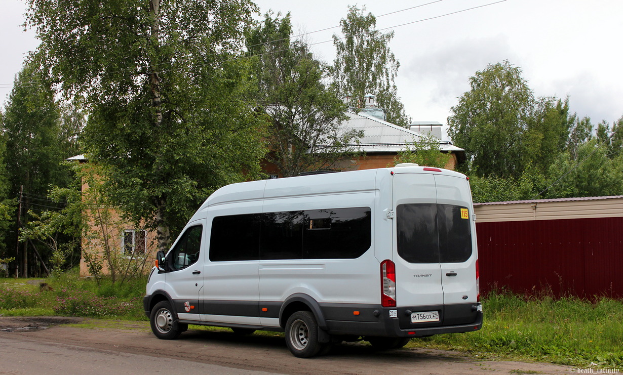 Архангельская область, Ford Transit FBD [RUS] (Z6F.ESG.) № М 756 ОХ 29