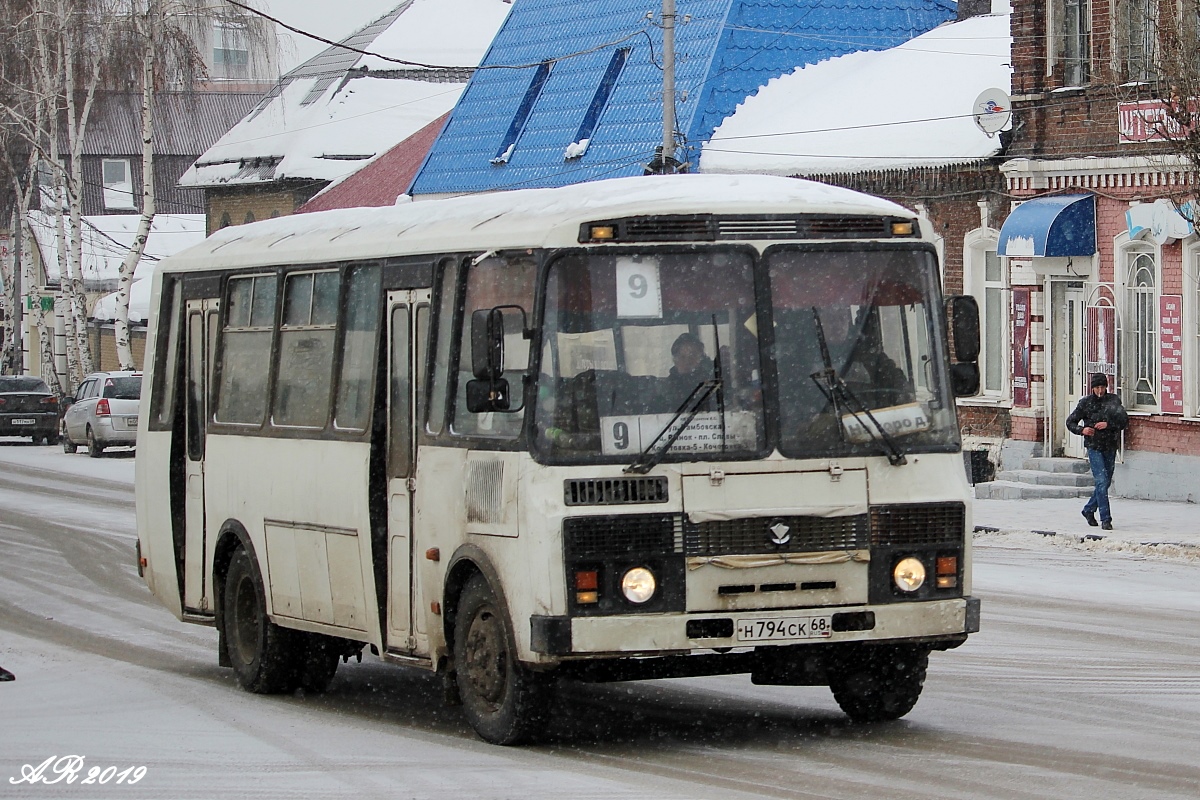 Тамбовская область, ПАЗ-4234 № Н 794 СК 68