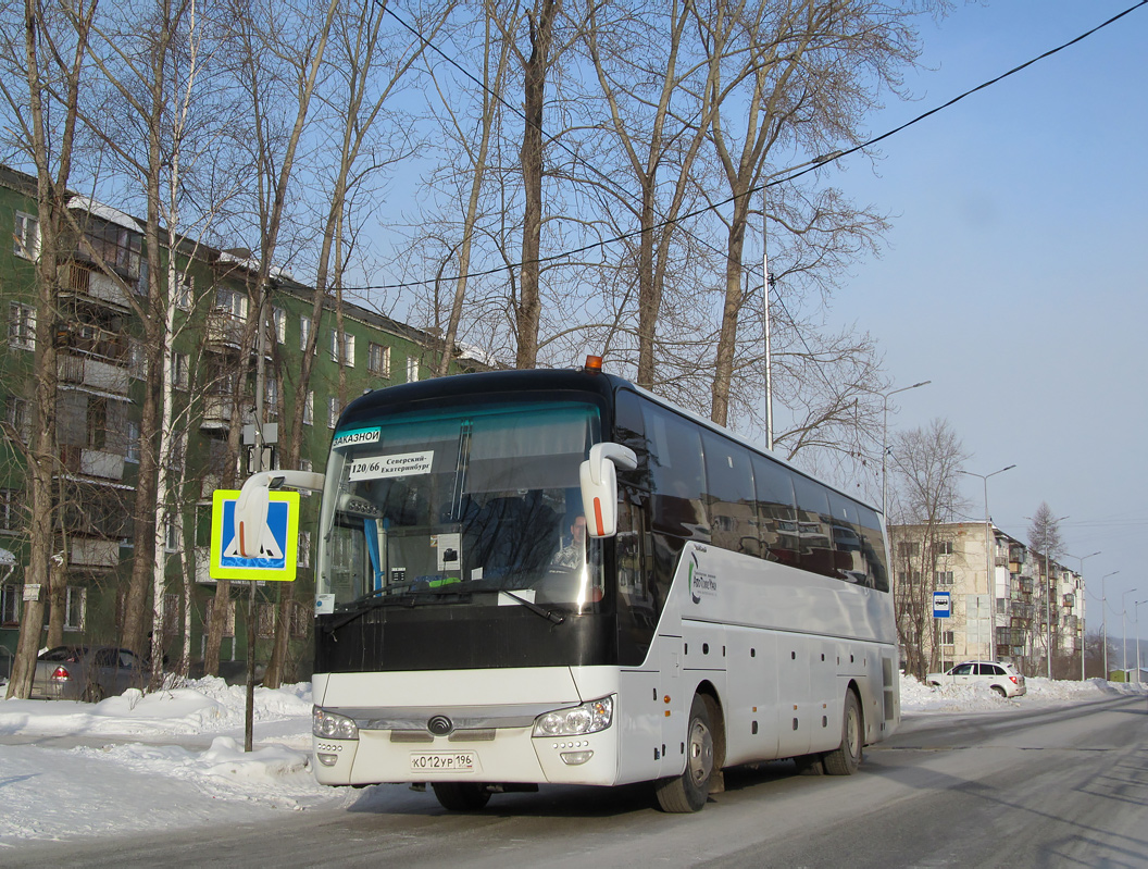 Свердловская область, Yutong ZK6122H9 № К 012 УР 196