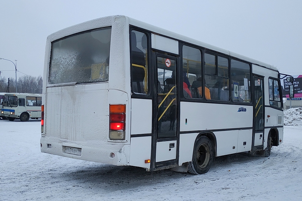 Sverdlovsk region, PAZ-320402-05 Nr. Х 624 ВМ 96