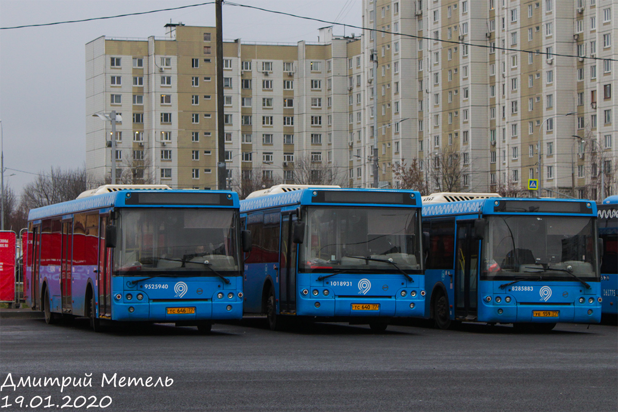 Москва, ЛиАЗ-5292.65 № 9525940; Москва, ЛиАЗ-5292.65 № 8285883