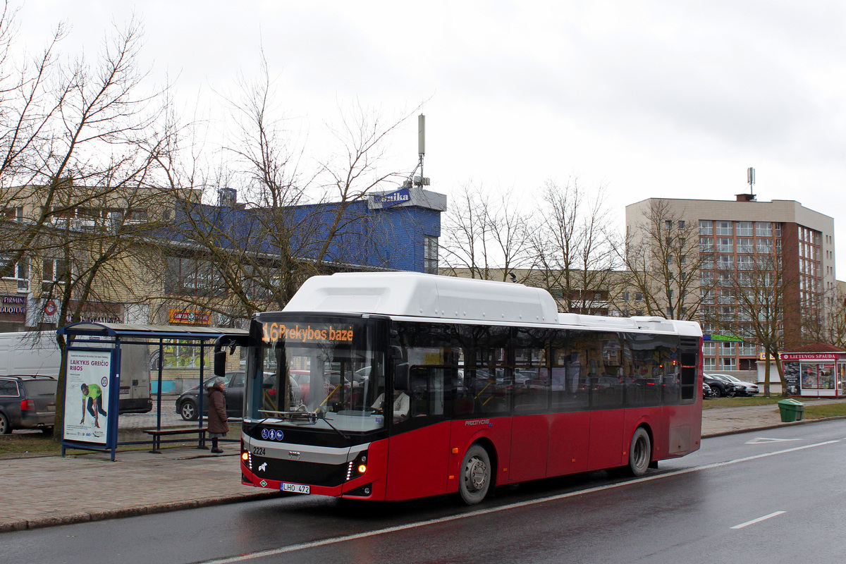 Litva, BMC Procity II 12LF CNG č. 2224