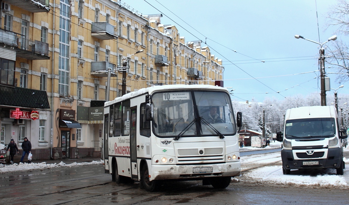 Смоленская область, ПАЗ-320302-11 № А 437 ВВ 67