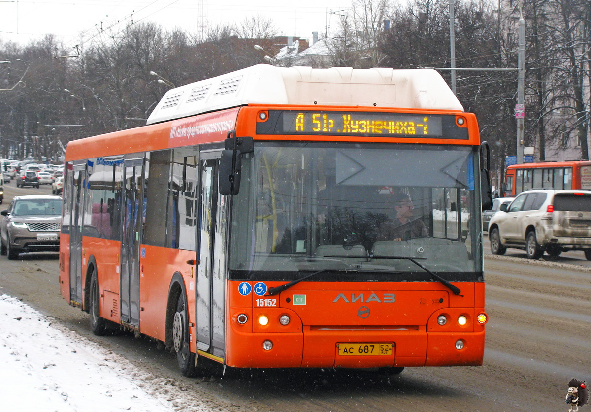 Нижегородская область, ЛиАЗ-5292.67 (CNG) № 15152