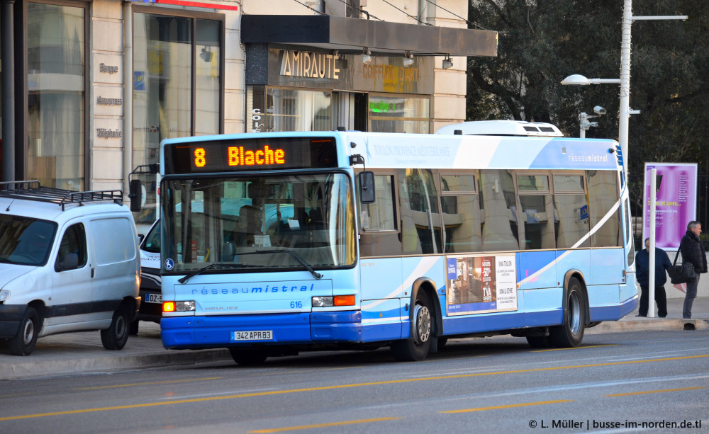 Francie, Heuliez GX317 č. 616