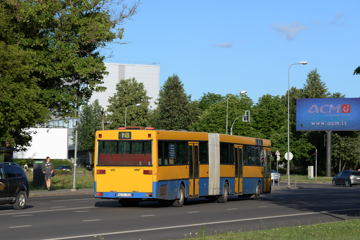 Литва, Mercedes-Benz O405G № 480