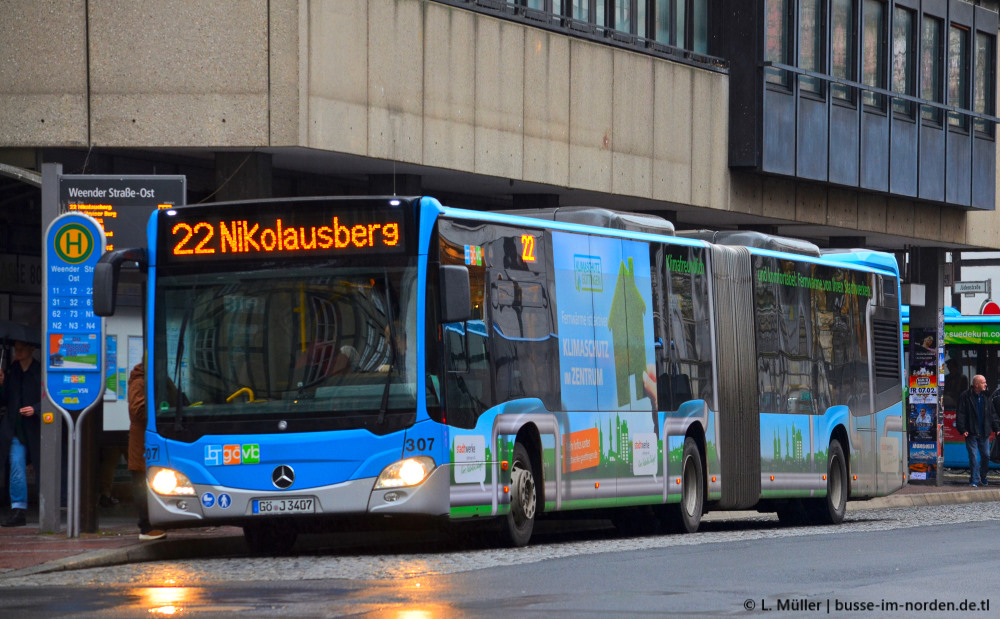 Нижняя Саксония, Mercedes-Benz Citaro C2 G № 307