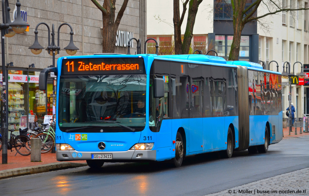 Нижняя Саксония, Mercedes-Benz O530G Citaro facelift G № 311