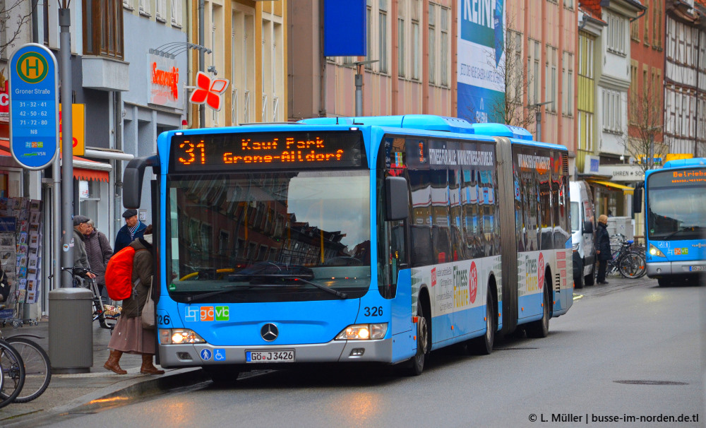 Нижняя Саксония, Mercedes-Benz Citaro C2 G № 326