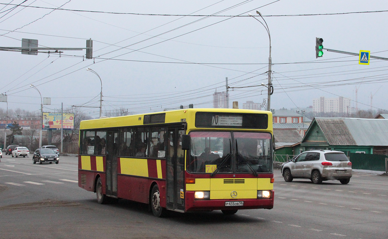 Пензенская область, Mercedes-Benz O405 № Р 455 ОВ 58