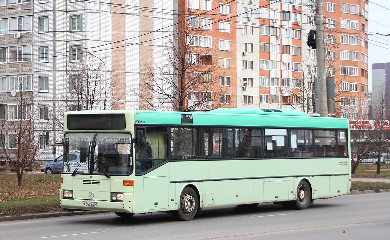 Пензенская область, Mercedes-Benz O405 № Р 362 ТК 58