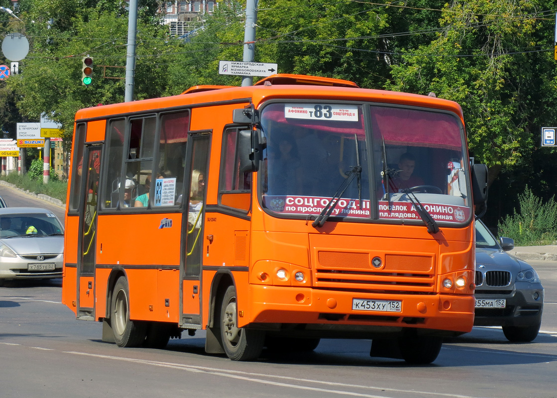 Нижегородская область, ПАЗ-320402-05 № К 453 ХУ 152