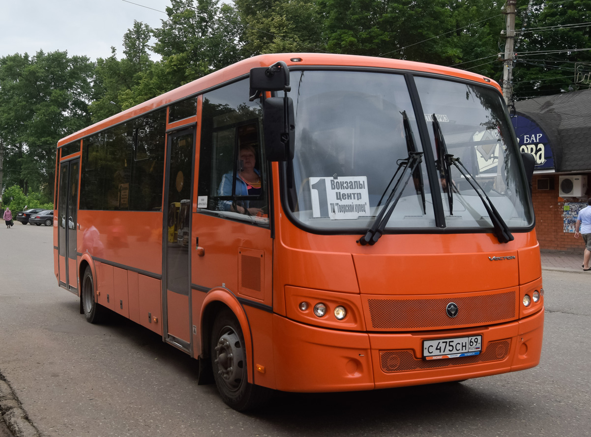 Тверская область, ПАЗ-320414-04 "Вектор" № С 475 СН 69