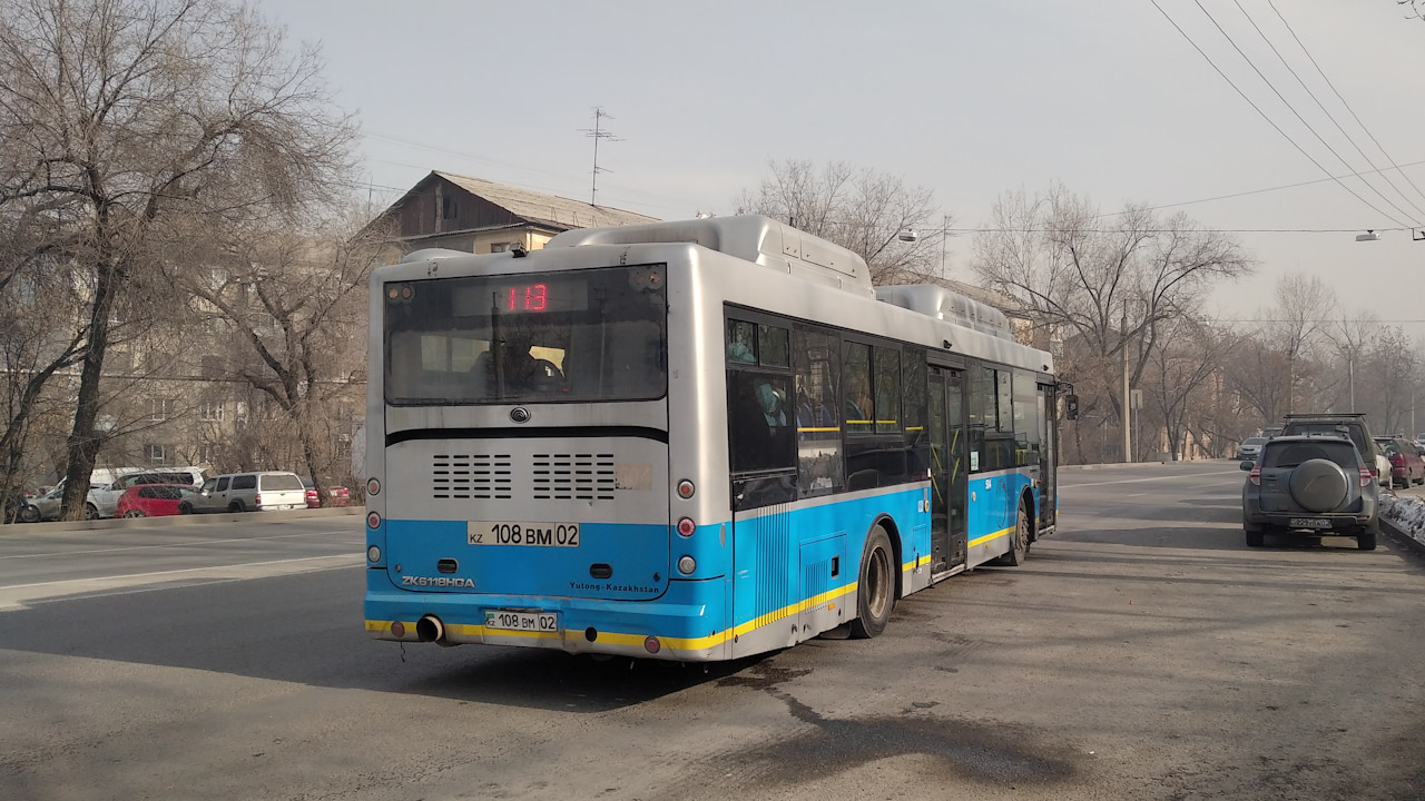 Алматы, Yutong ZK6118HGA № 504