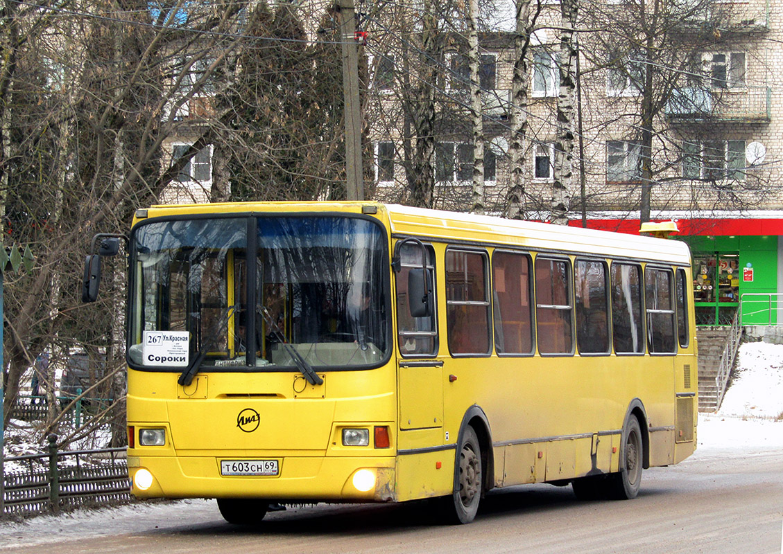 Tver Region, LiAZ-5256.36 Nr. Т 603 СН 69