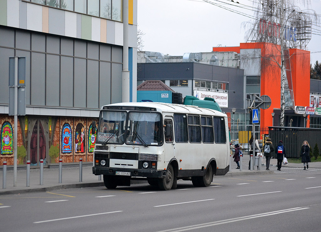 Волынская область, ПАЗ-32054 № AC 1729 AC