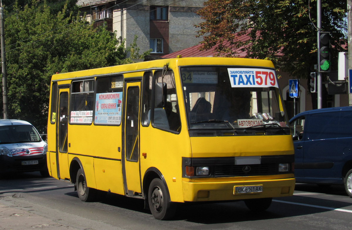 Ровненская область, БАЗ-А079.04 "Эталон" № BK 8141 AX