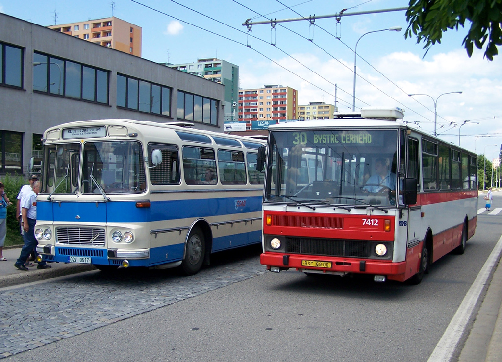 Чехия, Karosa ŠL11.1305 № 02V 0517; Чехия, Karosa B731.1669 № 7412