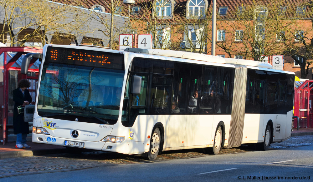 Шлезвиг-Гольштейн, Mercedes-Benz O530G Citaro facelift G № 45